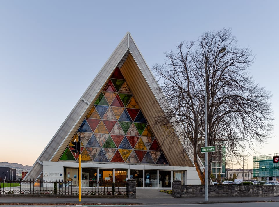 Cardboard Cathedral Christchurch