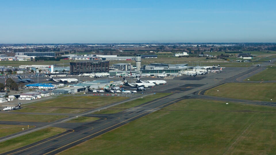 Christchurch Airport overview
