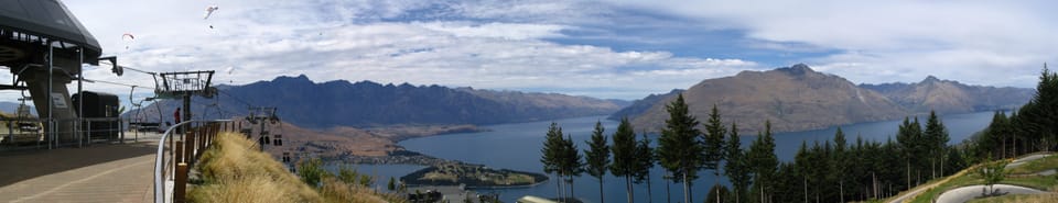 Queenstown panoramic view
