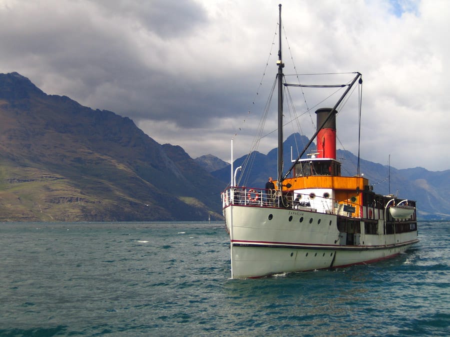 TSS Earnslaw at Queenstown